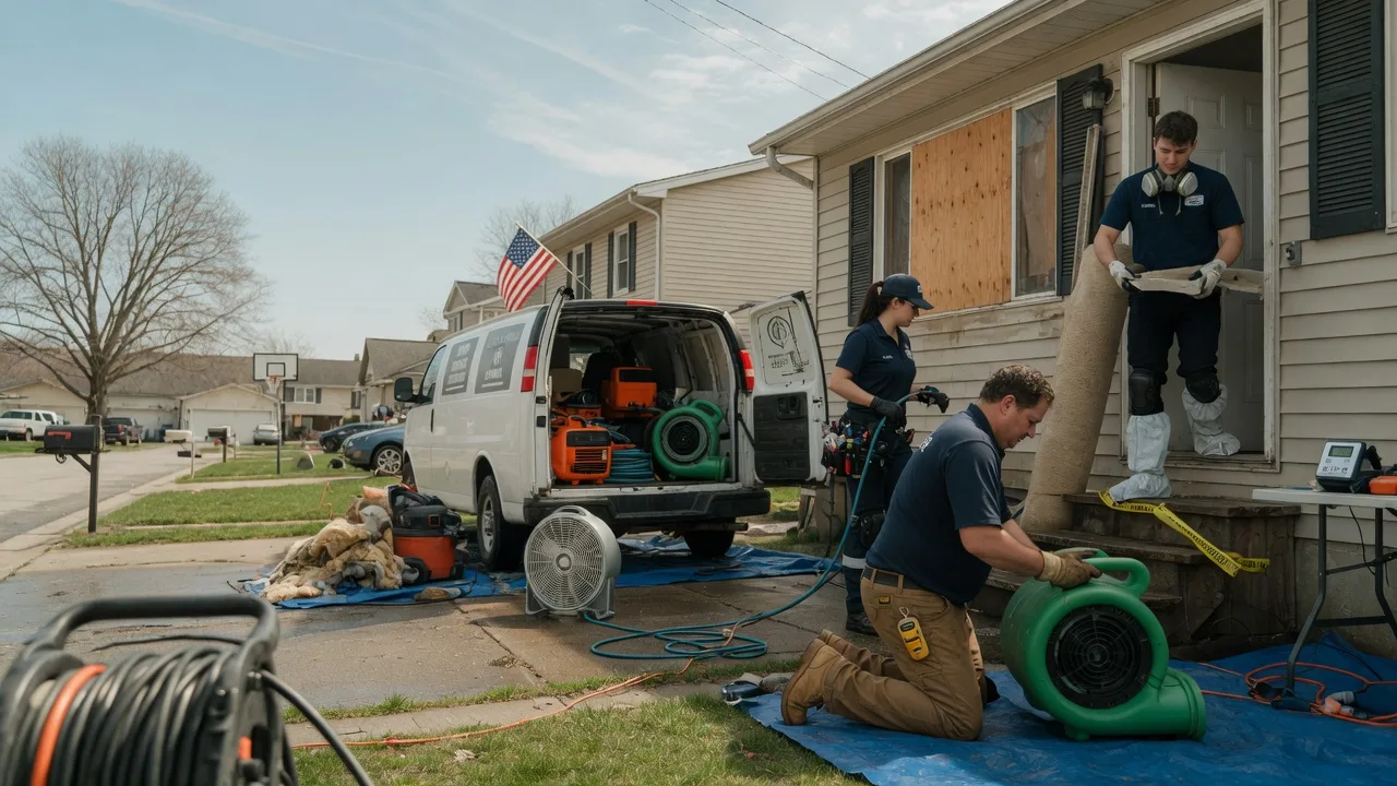 Water Damage Restoration in Fox Island, WA near me